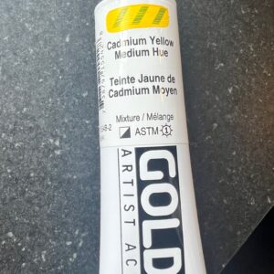 Golden Cadmium yellow med hue 2oz