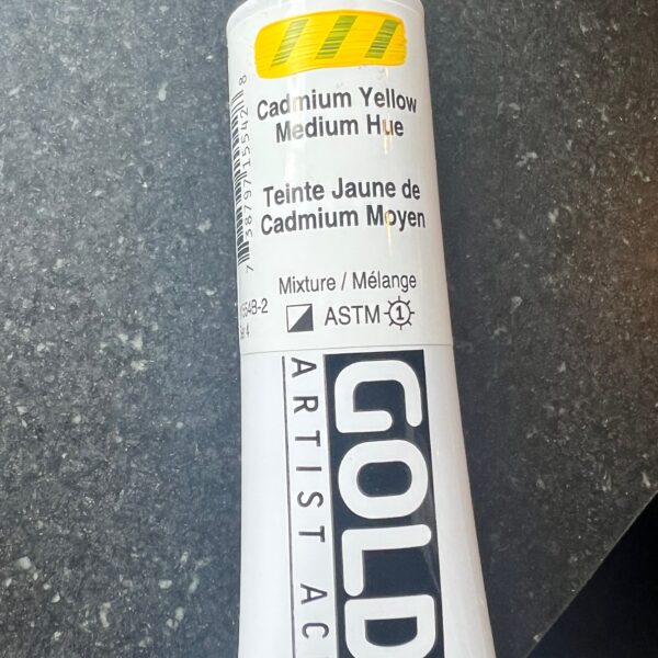 Golden Cadmium yellow med hue 2oz