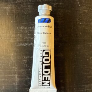Golden ultramarine blue