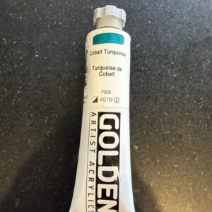 Golden Cobalt turquoise 2oz