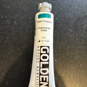 Golden Cobalt turquoise 2oz
