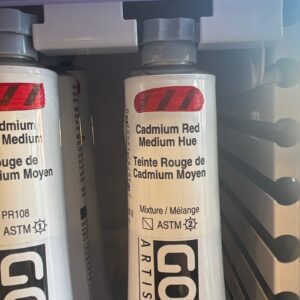 Golden Cadmium red medium hue 2oz
