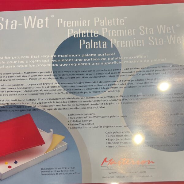 Sta- Wet palette