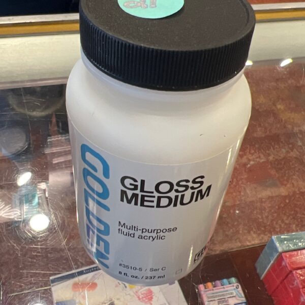 Golden Gloss medium 8oz
