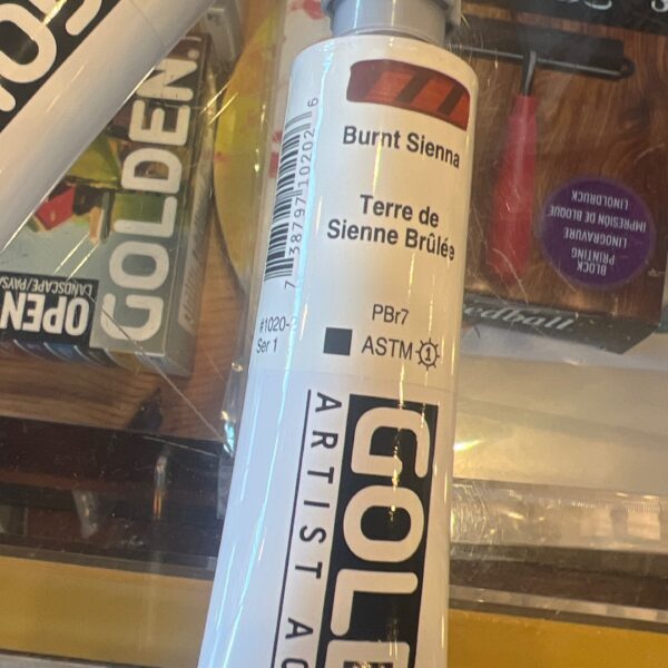 Golden Burnt sienna 2oz