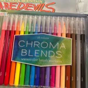Chroma blends watercolor markers