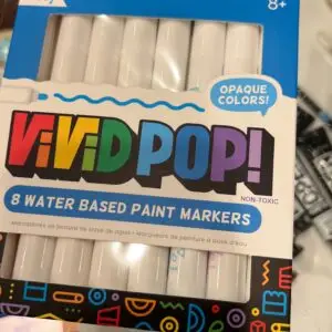 Vivid pop paint marker