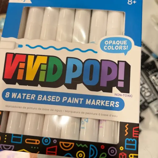 Vivid pop paint marker